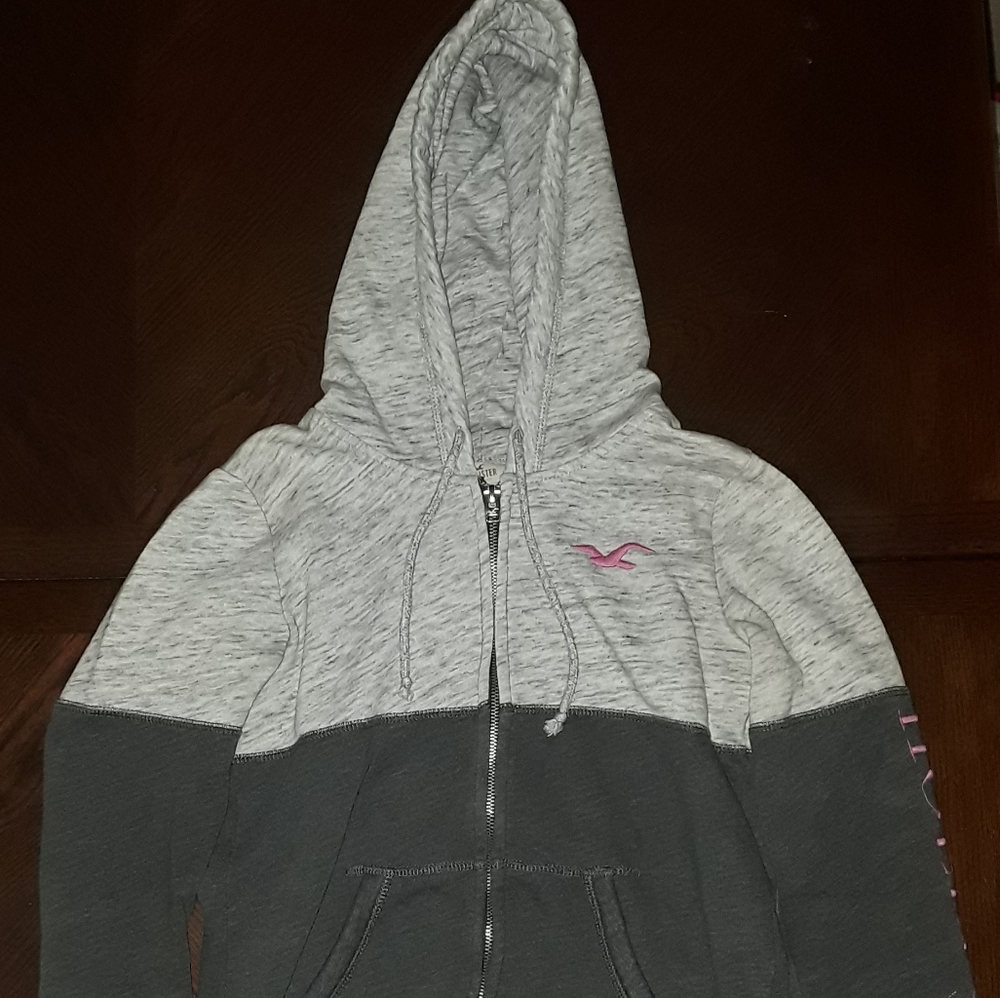 Hollister zip up jacket